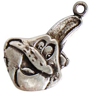 VTG Sterling Silver Digem Frog Pendant Charm Licensed Collectible Honey Smacks